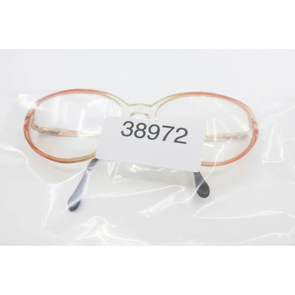 Luxottica LU 4269 A171 Eyeglasses Clear Orange Gradient Cat Eye Frames Italy
